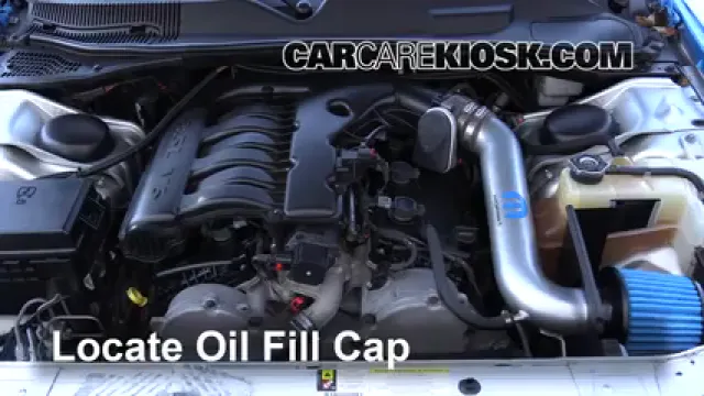 2009 Dodge Challenger SE 3.5L V6 Oil Add Oil